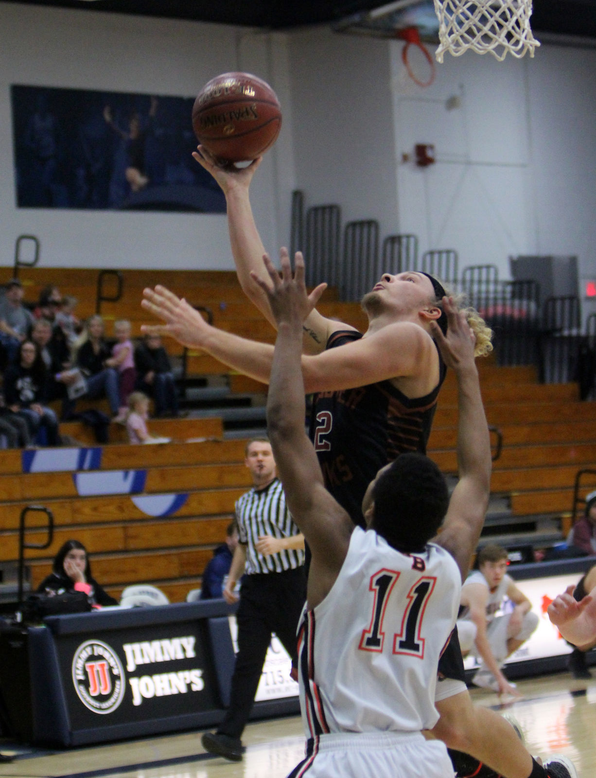 Bloomer boys basketball vs Stanley-Boyd at UW-Stout 12-1-18